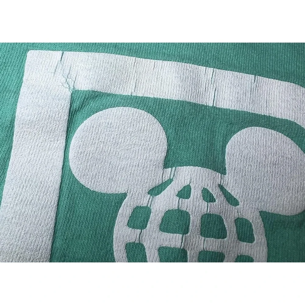 Walt Disney World Spirit Jersey Mint Green Seafoam Logo Est 1971 Size Small‎